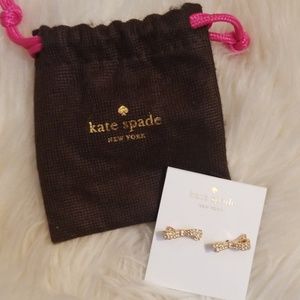 Kate Spade Gold Bow Earrings